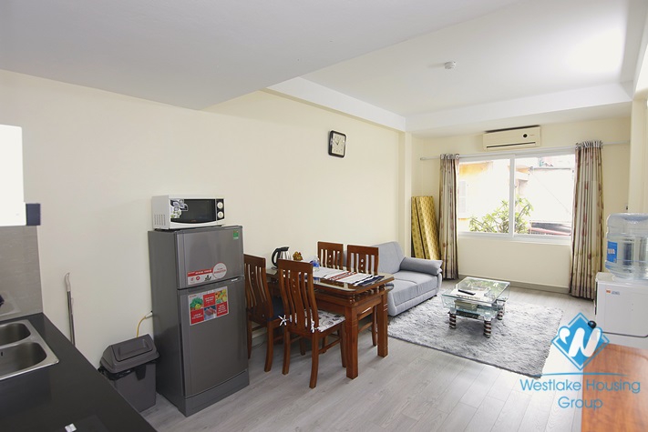 A brand-new one-bedroom apartment close to Lieu Giai street, Ba Dinh